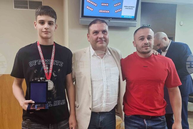 Плевен - Общински съвет - Камен Горанов - посрещане
