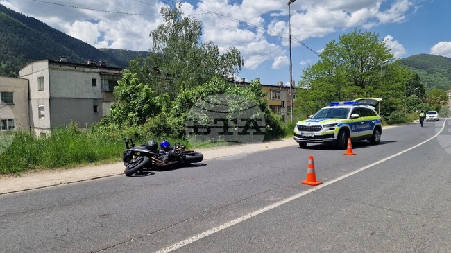 Мъж и жена от гръцкото село Димарио пострадаха с мотоциклет в Смолян