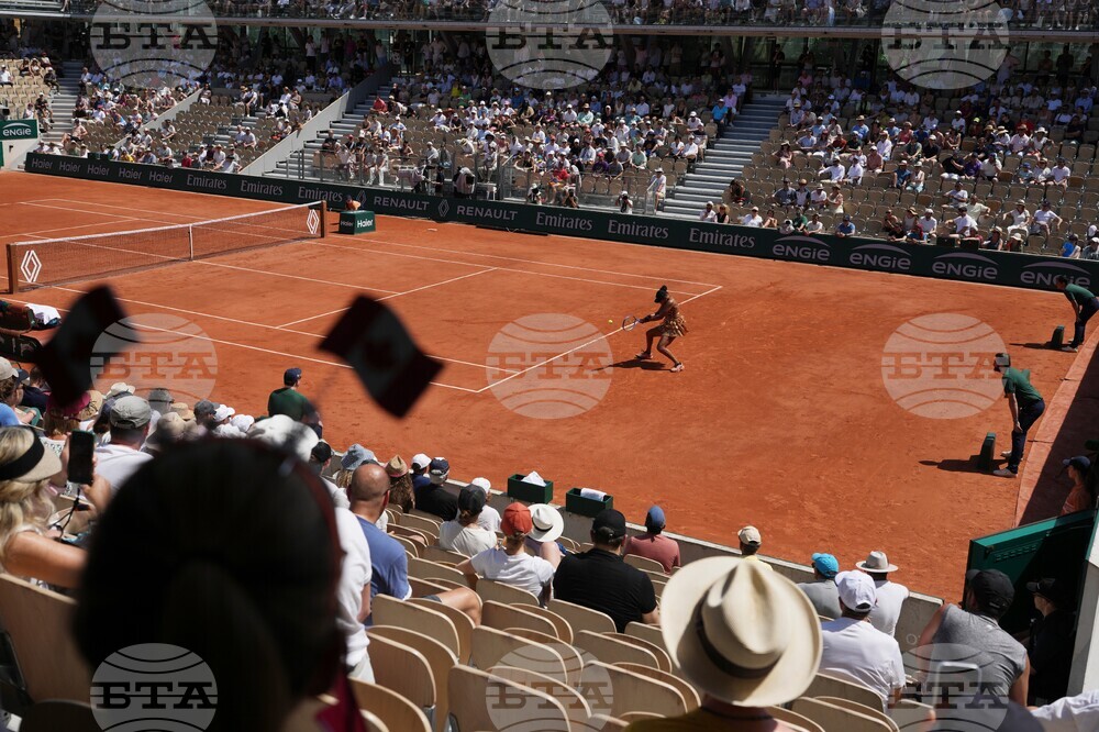 APTOPIX French Open Tennis