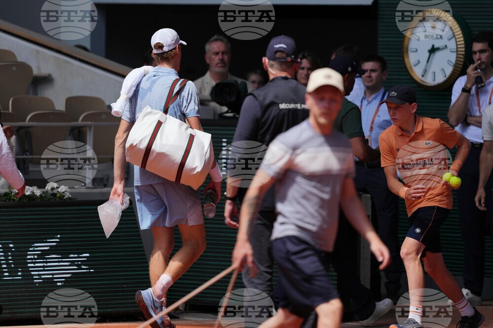 APTOPIX French Open Tennis