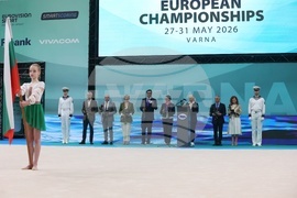 Варна - художествена гимнастика - Европейско първенство 2026 - откриване