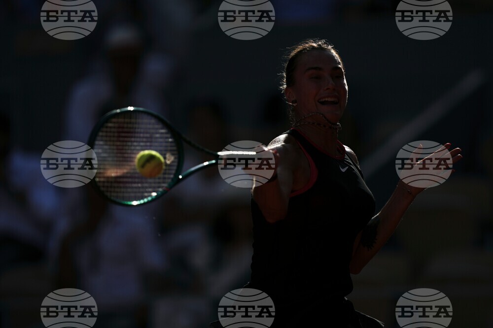 APTOPIX French Open Tennis