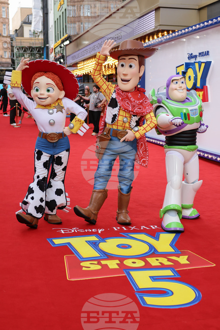 Britain Toy Story 5 UK Launch Event