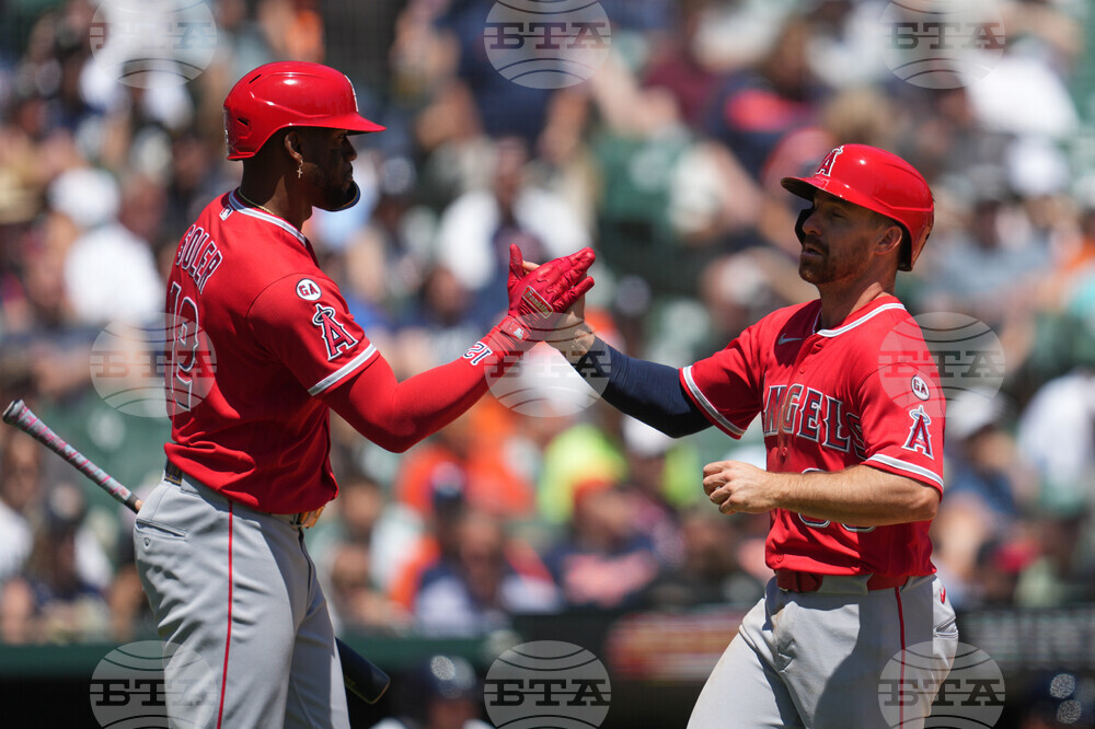 Angels Tigers Baseball