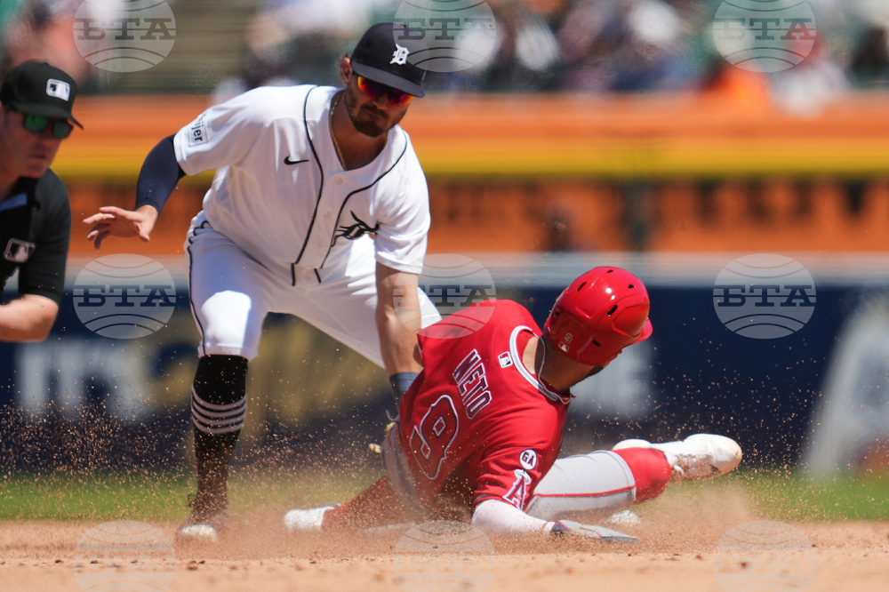 Angels Tigers Baseball