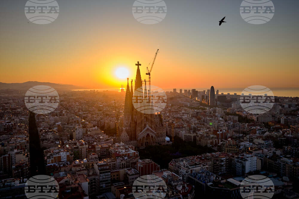 APTOPIX Spain Sagrada Familia Church