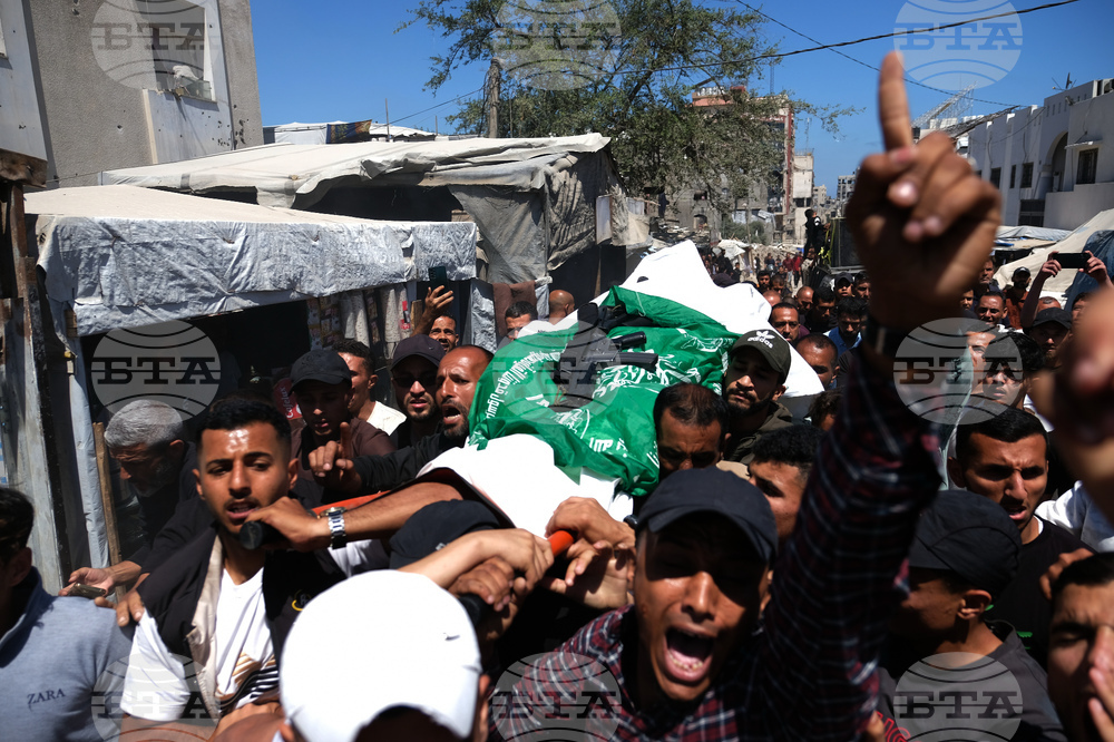 CORRECTION Israel Palestinians Gaza