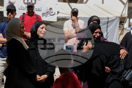 CORRECTION Israel Palestinians Gaza
