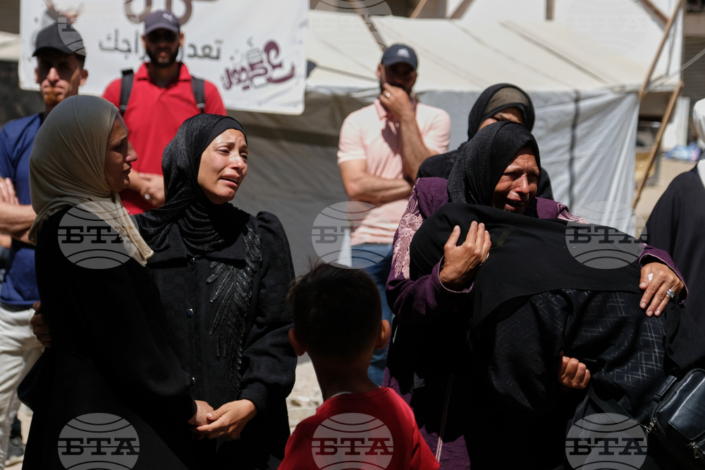 CORRECTION Israel Palestinians Gaza