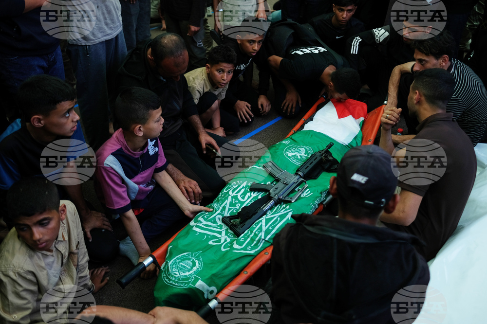 CORRECTION Israel Palestinians Gaza