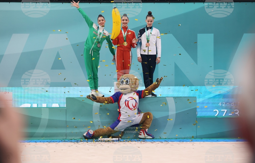 Варна - Европейско първенство по художествена гимнастика 2026 - награждаване