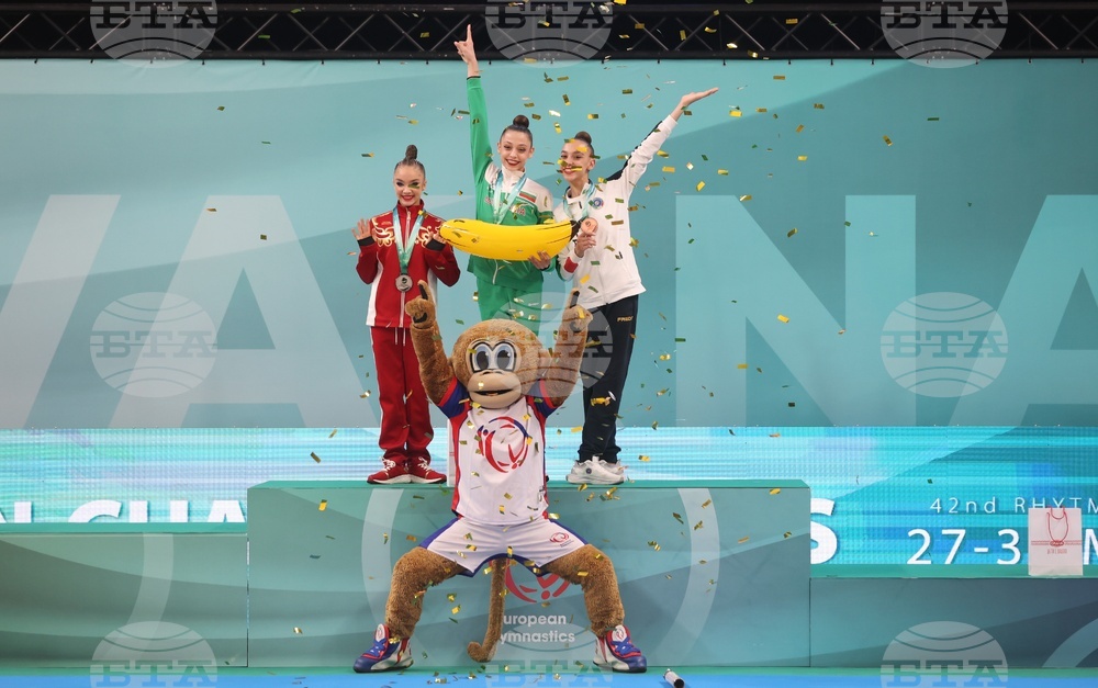 Варна - Европейско първенство по художествена гимнастика 2026 - награждаване