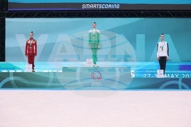 Варна - Европейско първенство по художествена гимнастика 2026 - награждаване