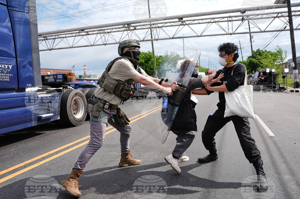 APTOPIX Immigration Protests New Jersey