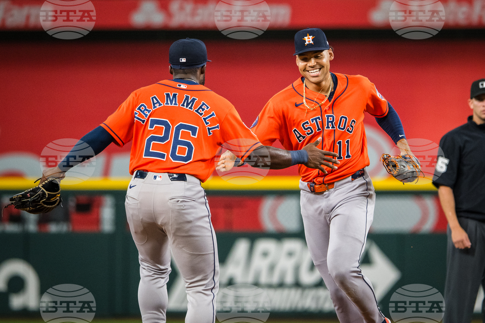 Astros Rangers Baseball