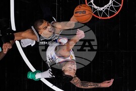 APTOPIX Thunder Spurs Basketball