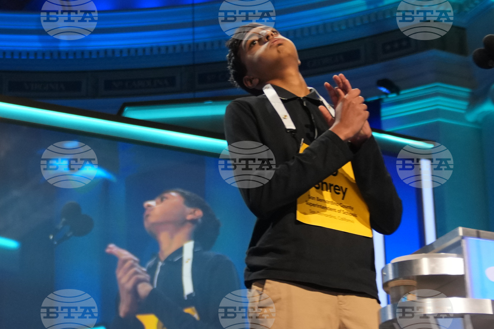 APTOPIX Spelling Bee
