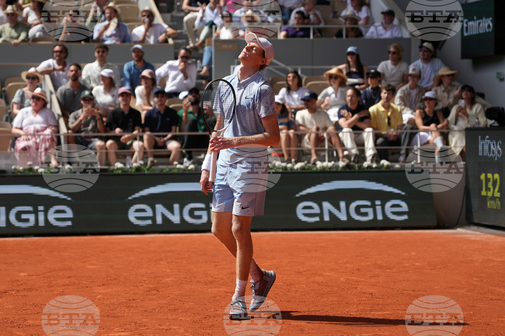 APTOPIX French Open Tennis