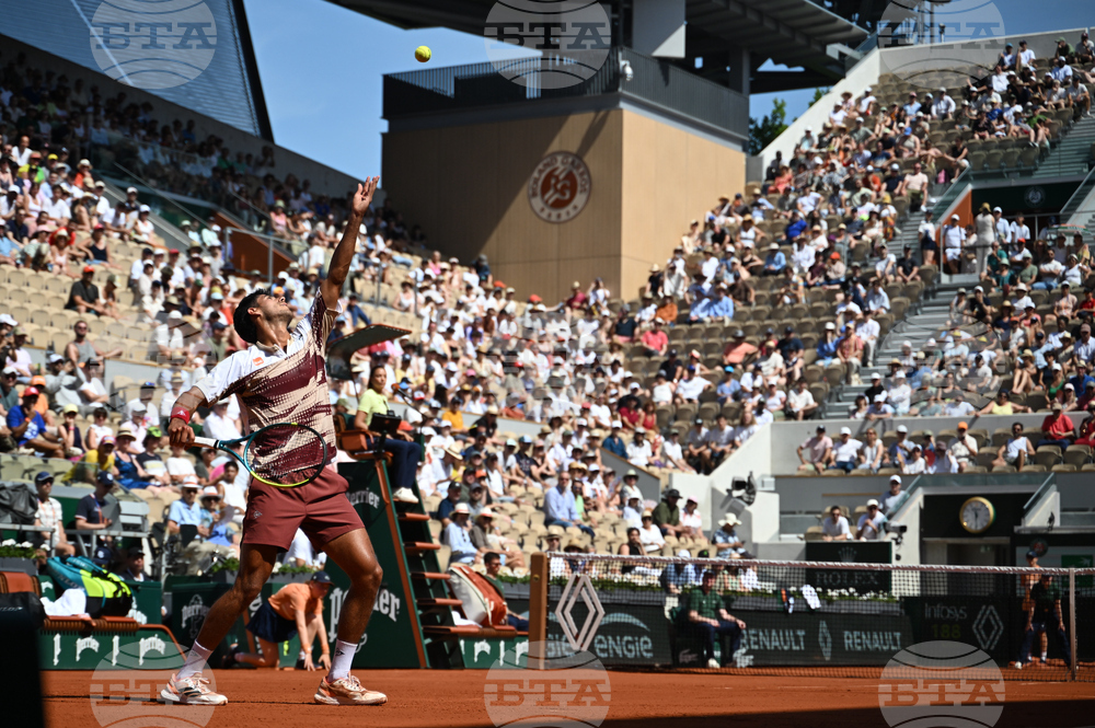APTOPIX French Open Tennis