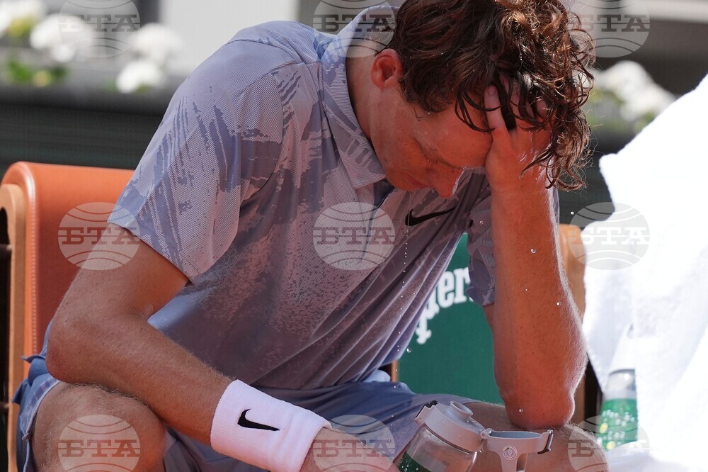 APTOPIX French Open Tennis