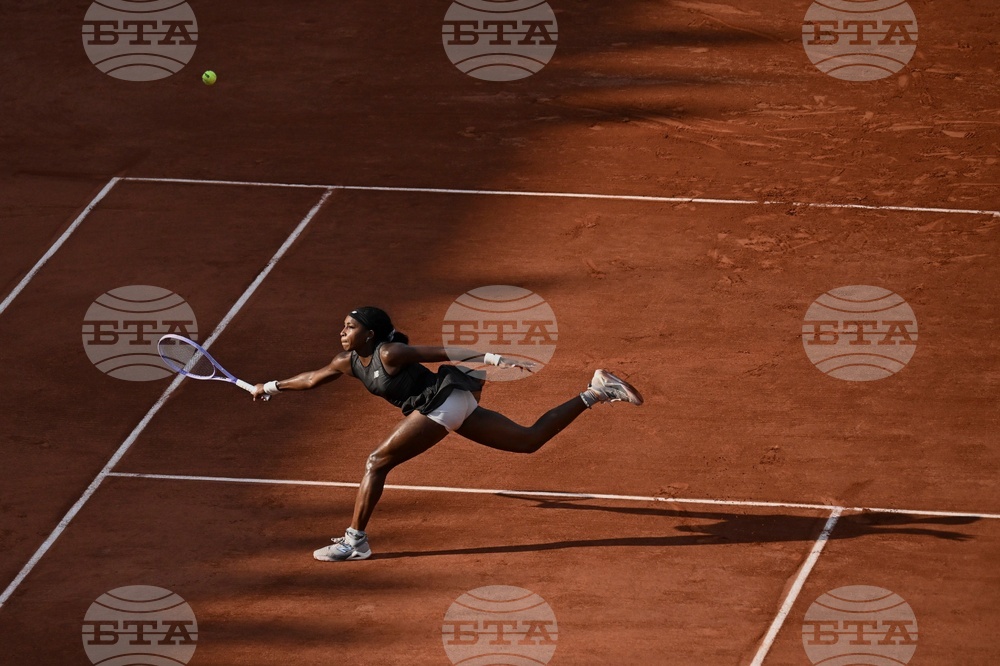 APTOPIX French Open Tennis