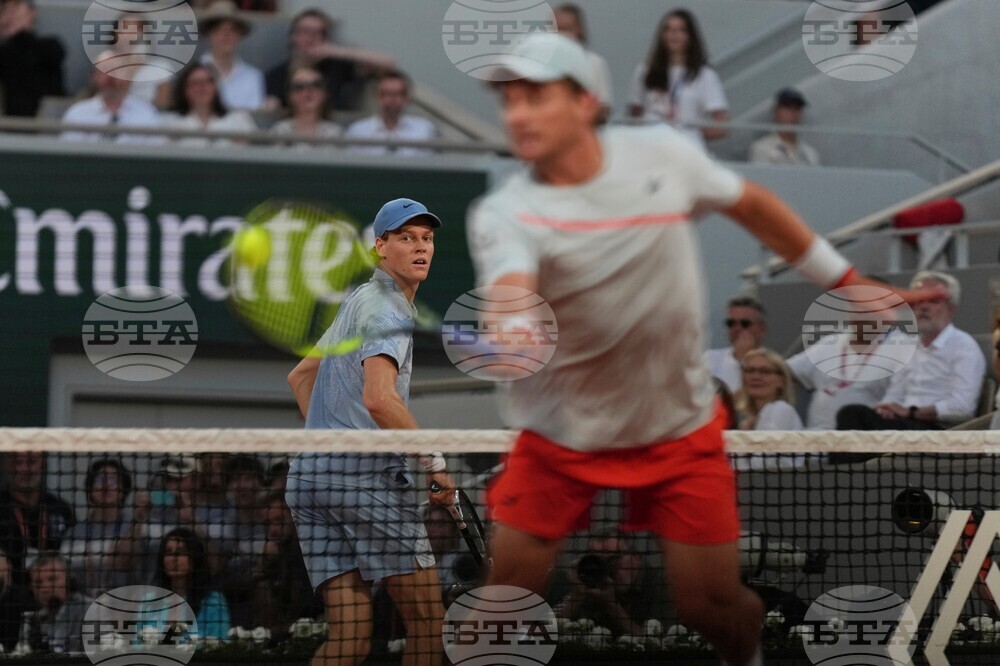 APTOPIX French Open Tennis