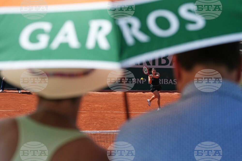 APTOPIX French Open Tennis