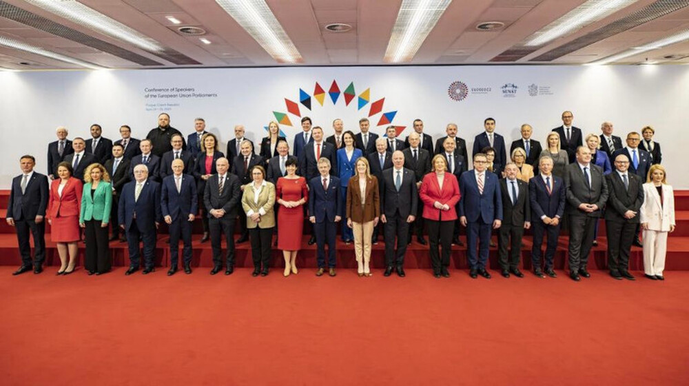 Председателят на Народното събрание Росен Желязков в Прага: Военната агресия на Русия срещу Украйна подкопа драматично архитектурата на сигурността на Европа, но отговорът на ЕС беше твърд и единен