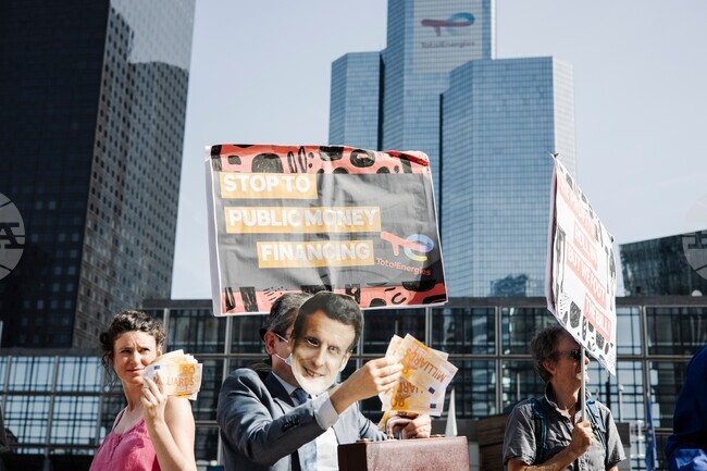 TotalEnergies AGM: activists denounce French public support for fossil expansion