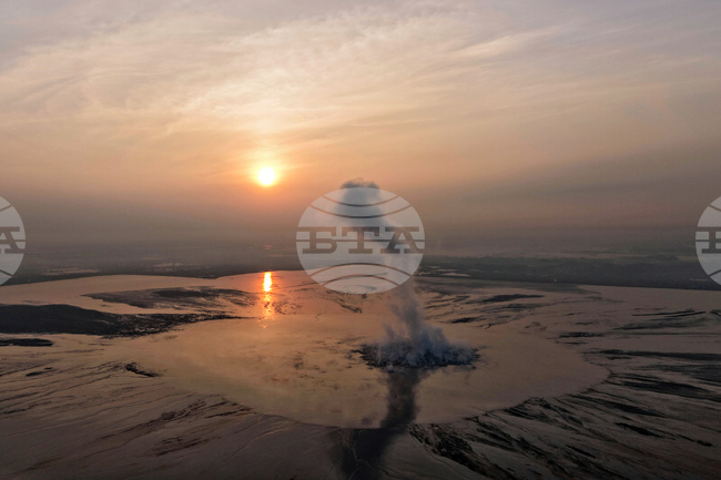 APTOPIX Indonesia Mud Volcano