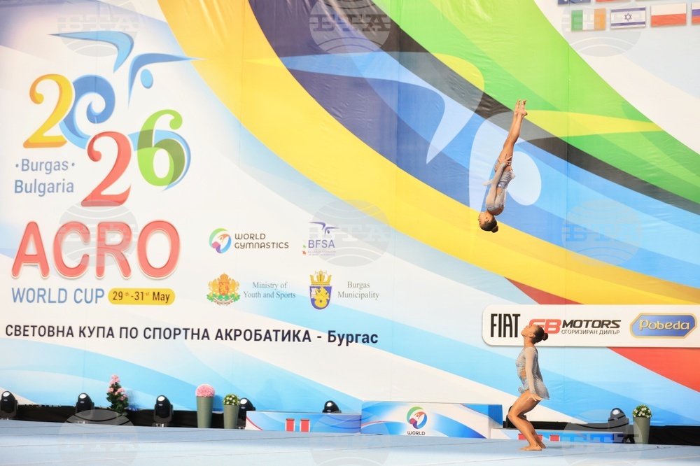 Бургас - Световна купа по спортна акробатика - „Acro World Cup“ 2026