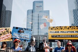 ADDITION TotalEnergies AGM: activists denounce French public support for fossil expansion