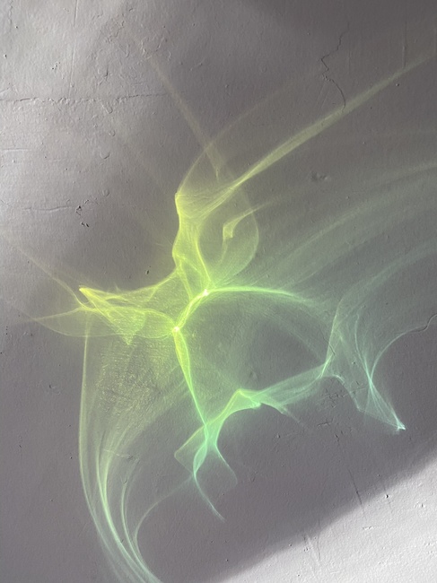 Интерактивната аудиовизуална инсталация Images of Soul: Evolving in Light на артистката Дженифър Пайрън ще бъде показана в София