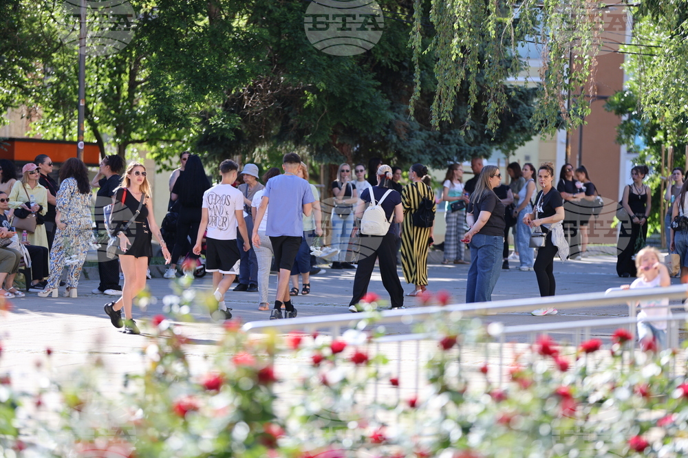 Благоевград - загинало момиче - бдение