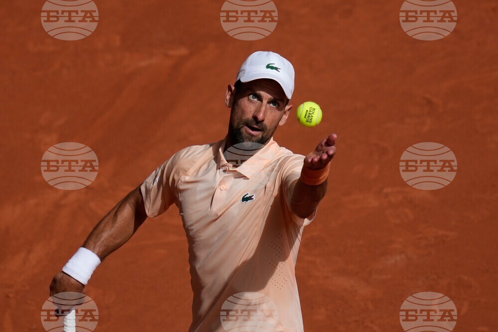 APTOPIX French Open Tennis