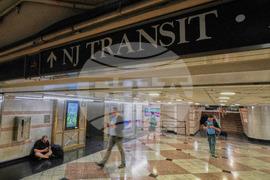Train Fire Penn Station