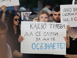 Благоевград - загинало момиче - бдение