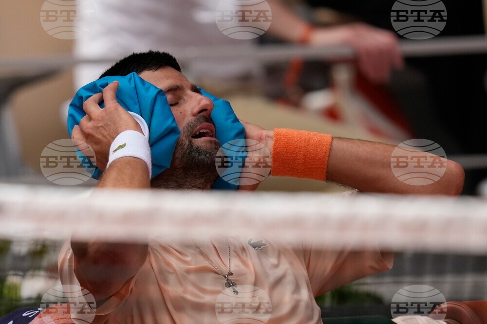APTOPIX French Open Tennis