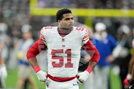 Giants Dart Carter Trump Football