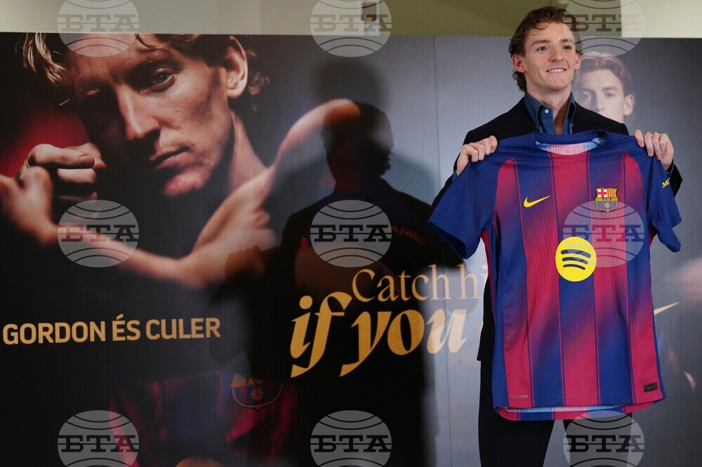 Spain Soccer Barcelona Gordon