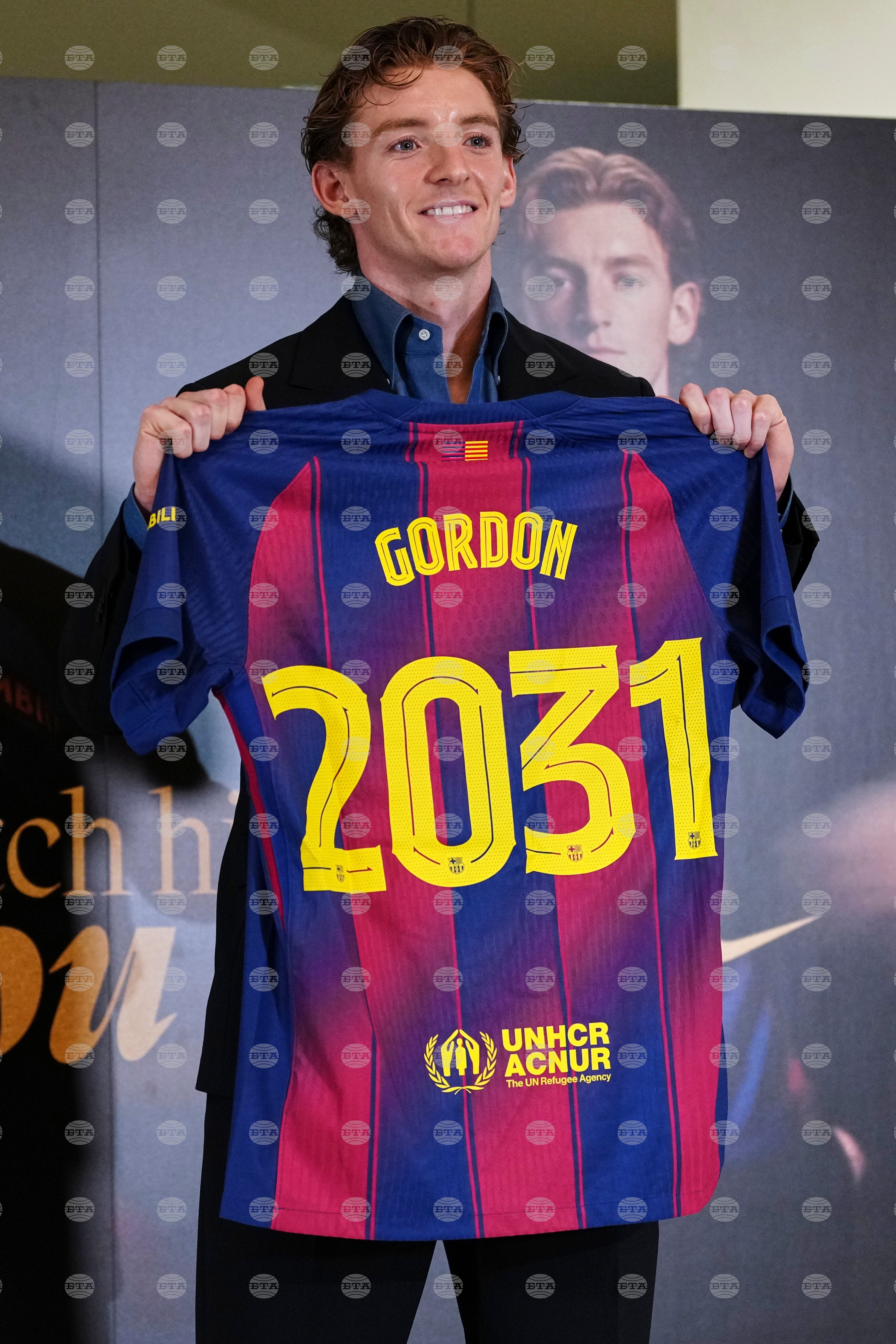 Spain Soccer Barcelona Gordon