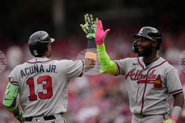 Braves Reds Baseball