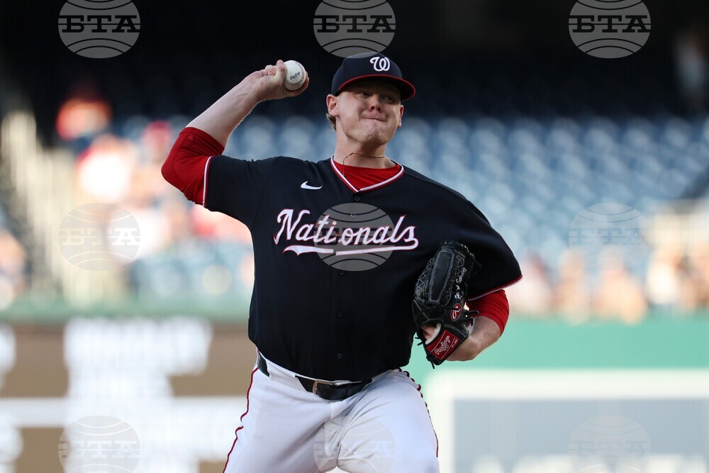 Padres Nationals Baseball