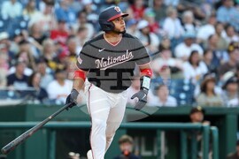 Padres Nationals Baseball