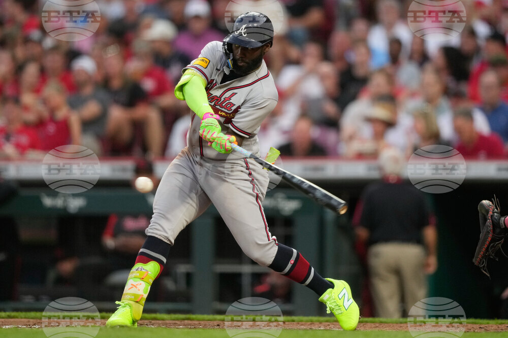 Braves Reds Baseball
