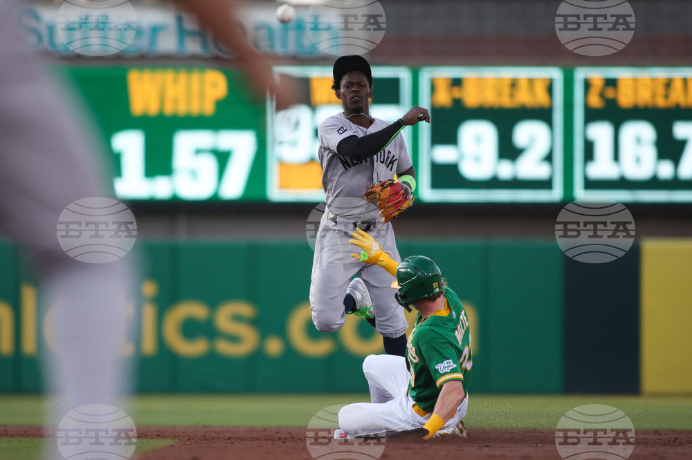 Yankees Athletics Baseball