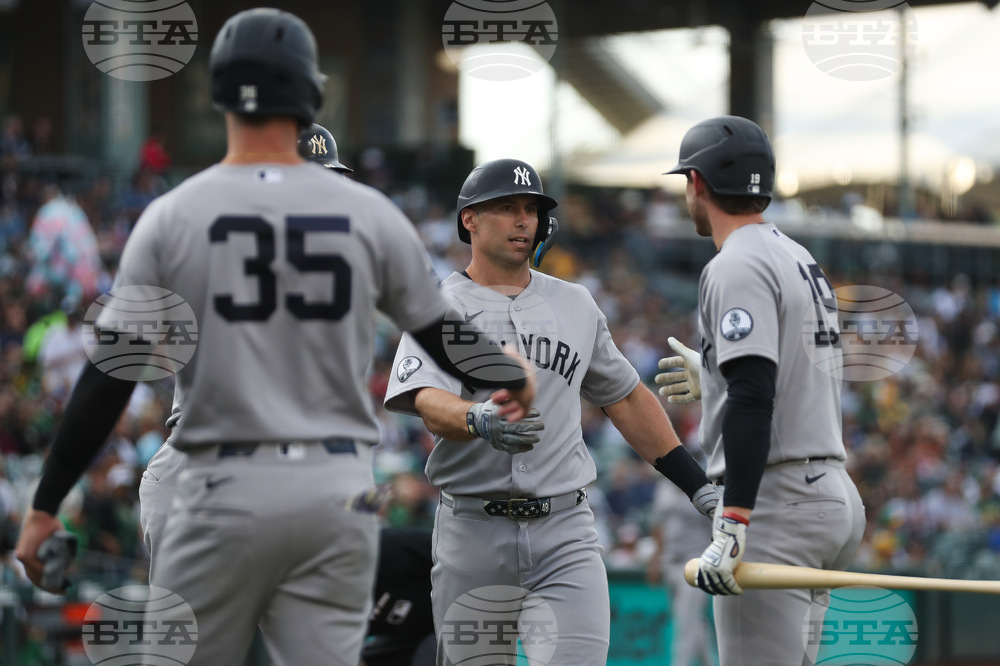 Yankees Athletics Baseball