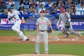 Phillies Dodgers Baseball