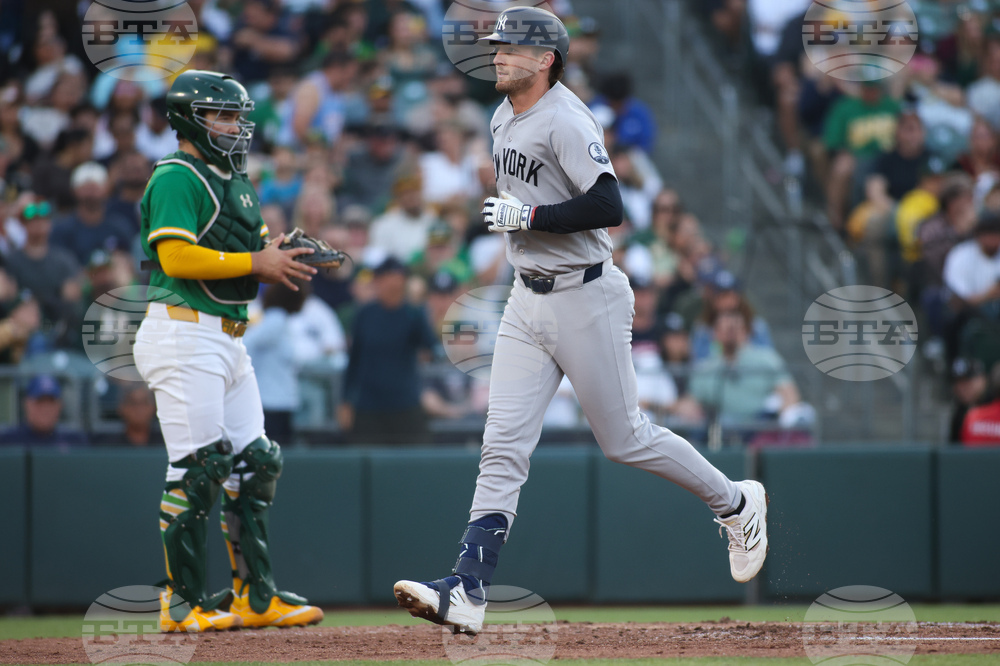 Yankees Athletics Baseball