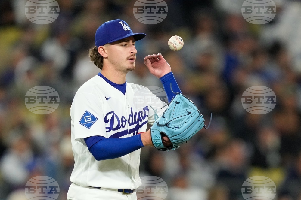 Phillies Dodgers Baseball
